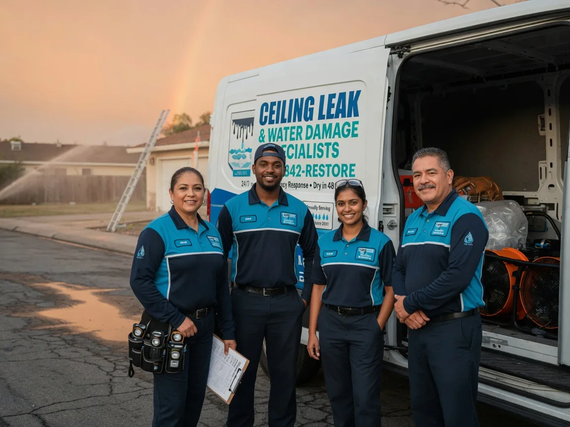 Ceiling Leak Cleanup company in Forksville, PA