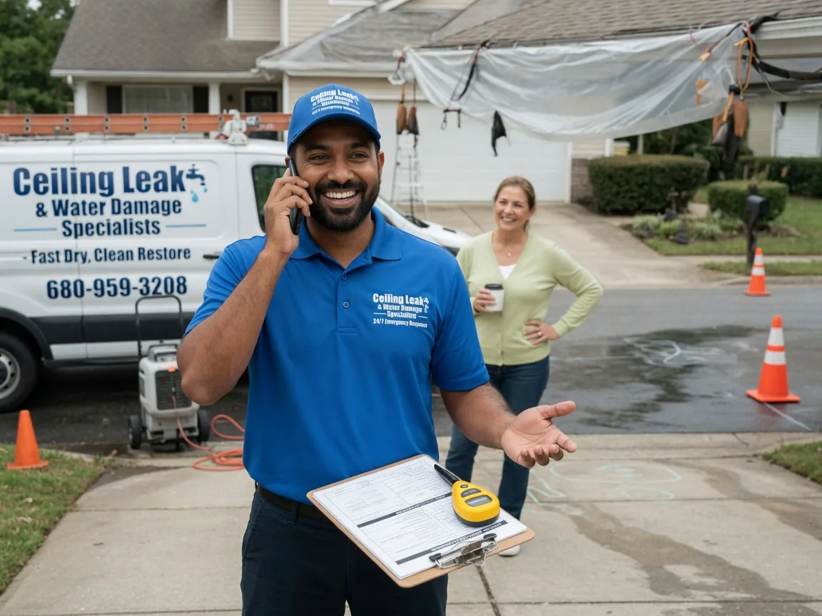 Ceiling Leak Cleanup Forksville, PA FAQs
